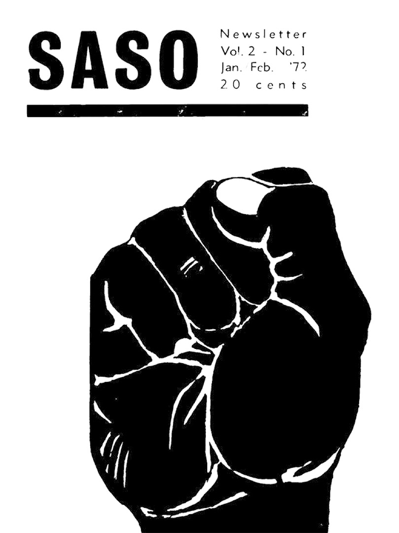<p>Steve Biko, Barney Pityana and others form the South African Students’ Organisation (SASO), which calls on black students to articulate their own struggle and not be prescribed to by liberal whites.</p>